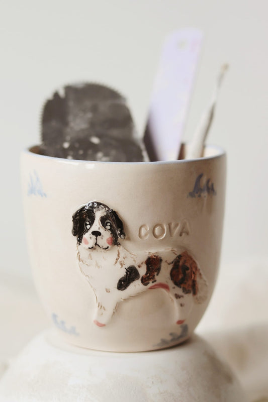 Tarro/macetero personalizado mascota