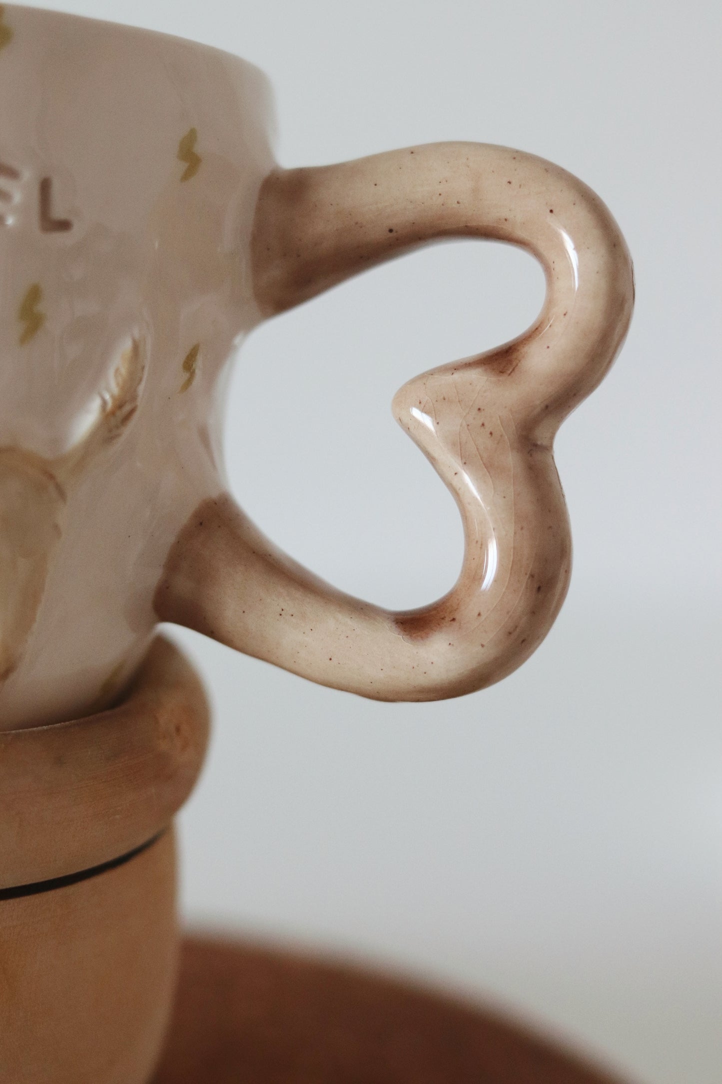 Taza personalizada mascota - asa corazón