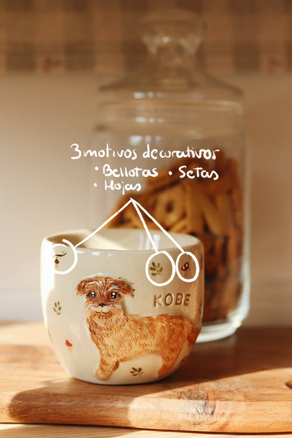 Taza personalizada mascota - asa redonda