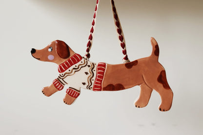Adorno XL perro salchicha