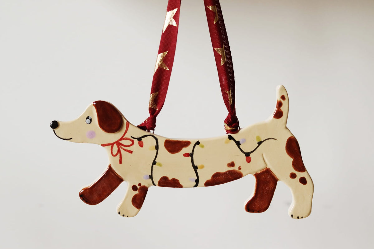Adorno XL perro salchicha