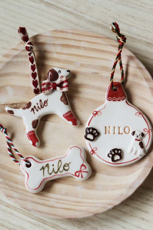 Pack adornos perrunos personalizado