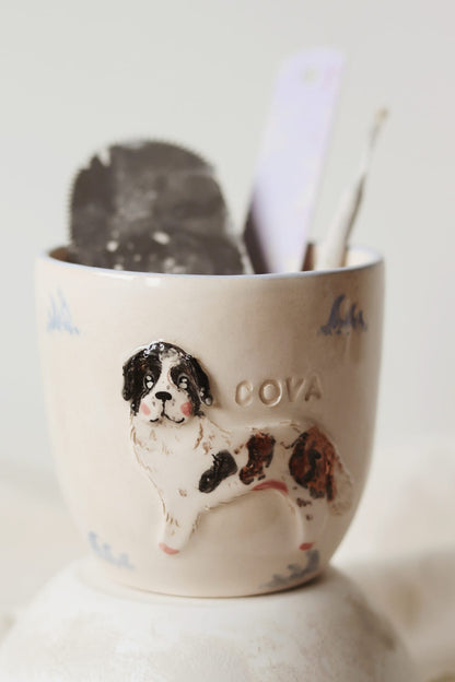 Tarro/macetero personalizado mascota