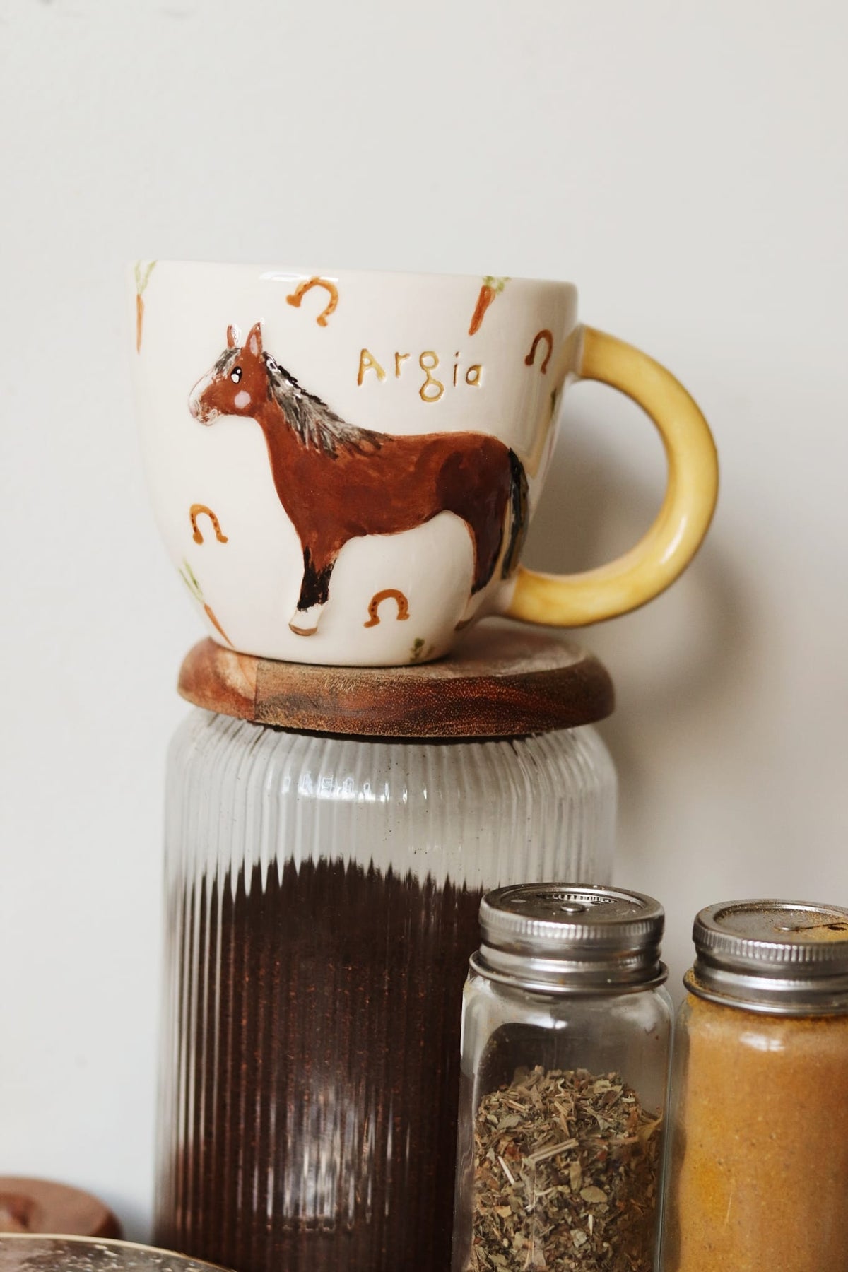 Taza personalizada mascota - asa redonda