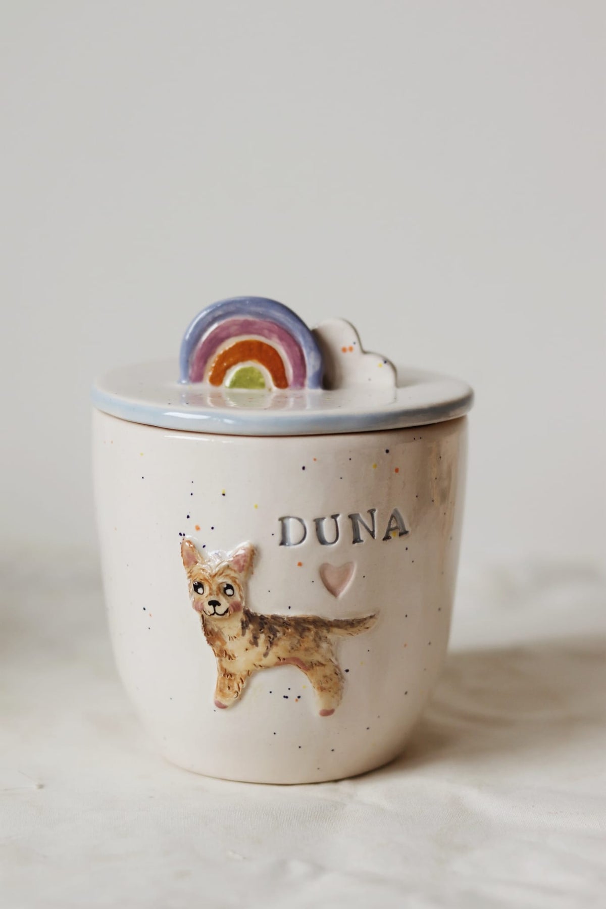 Caja de recuerdos personalizada mascota