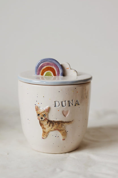Caja de recuerdos personalizada mascota