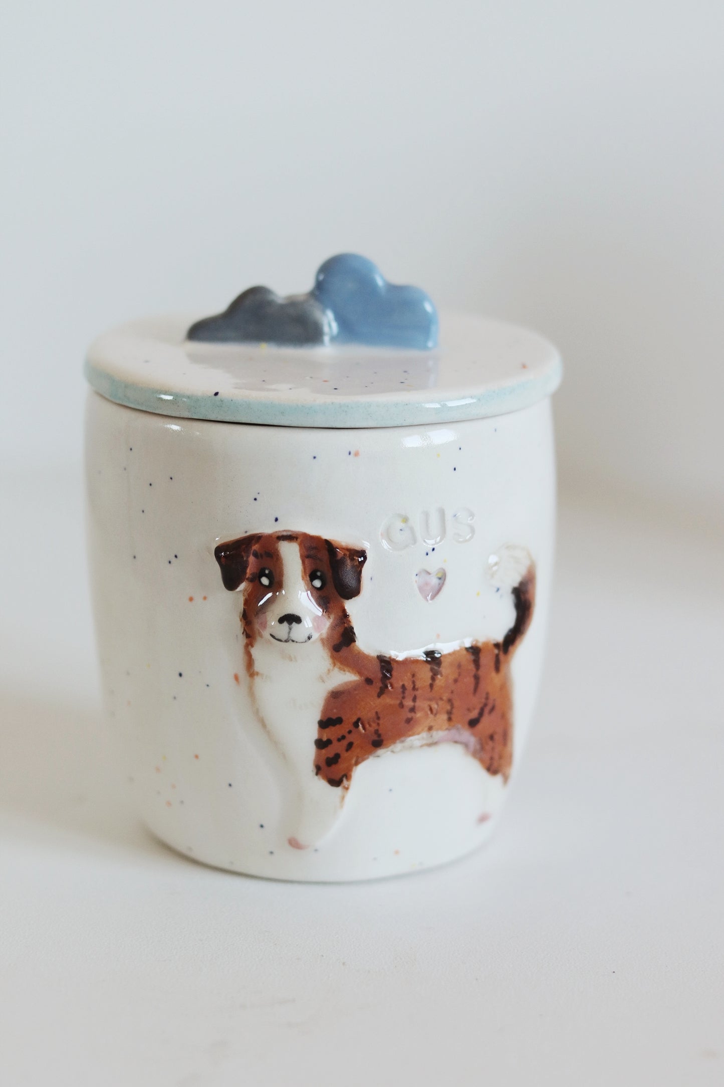 Caja de recuerdos personalizada mascota