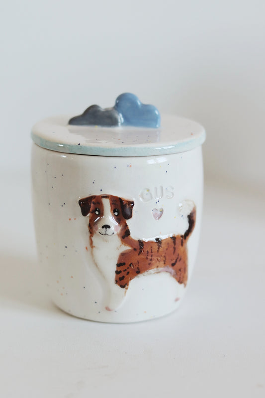 Caja de recuerdos personalizada mascota